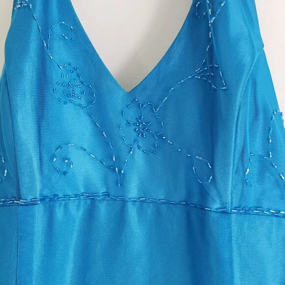 Blue Prom Dress - Picture 4 of 5